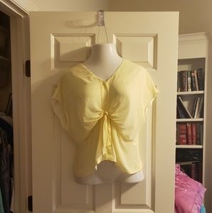 Anne Klein Boho Blouse - Sunshine Yellow